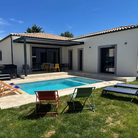 Moderne Confort-jacuzzi-piscine Villa Saint-Quentin-la-Poterie