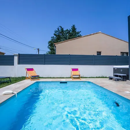 Villa Moderne Confort-jacuzzi-piscine