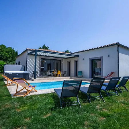 Moderne Confort-jacuzzi-piscine Villa Saint-Quentin-la-Poterie