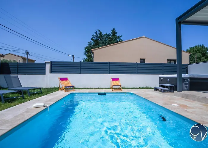 빌라 Moderne Confort-jacuzzi-piscine