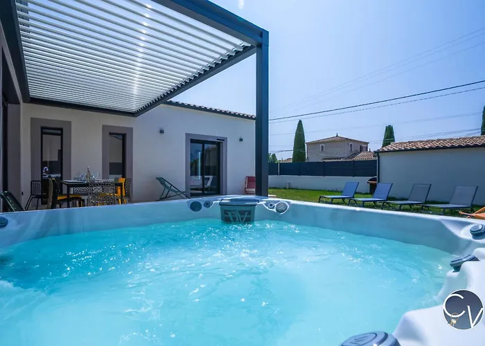 빌라 Moderne Confort-jacuzzi-piscine *